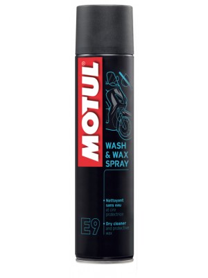 MOTOTOCIKLO VALIKLIS MOTUL E9 WASH & WAX SPRAY 400ml